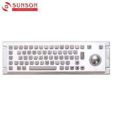 304 Stainless Steel Metal Keyboard for Self-Service Machine